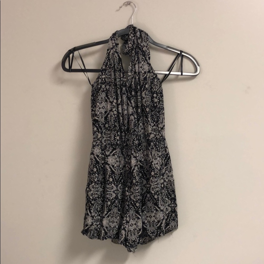 Halter Wrap Romper